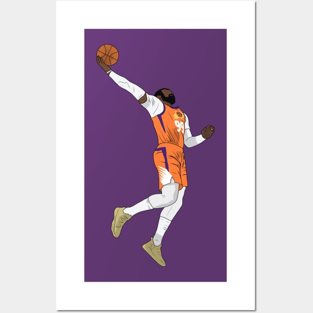 Jae Crowder Phoenix Basketball Windmill Dunk Wall Art by Hevding